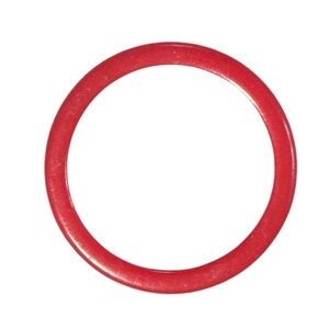 Bakelite vtg Red Bangle Bracelet Fashion Jewelry Accessory Statement Piece Child